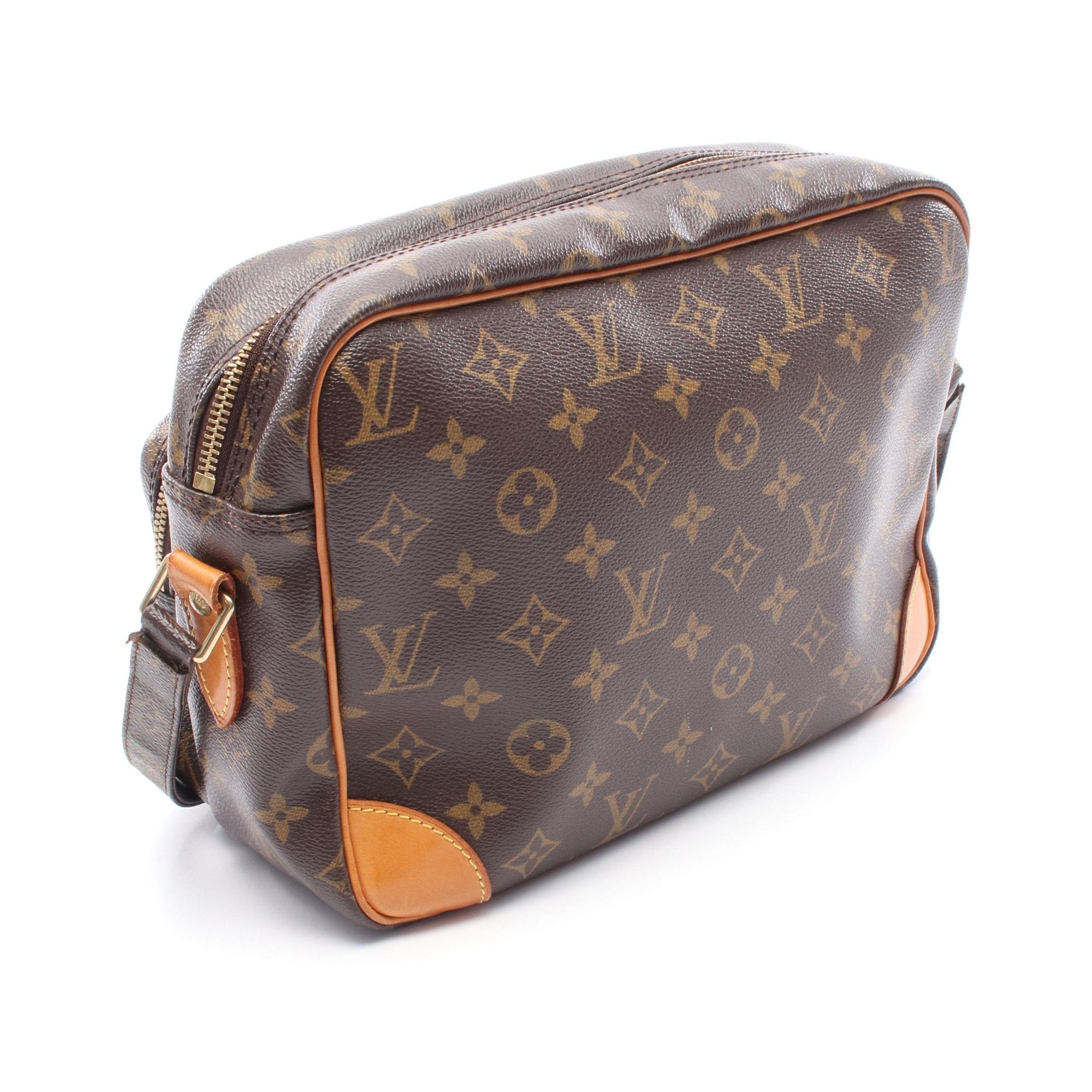 Louis Vuitton Louis Vuitton Nil Monogram Shoulder Bag Leather Brown Size ONE SIZE - 2 Thumbnail