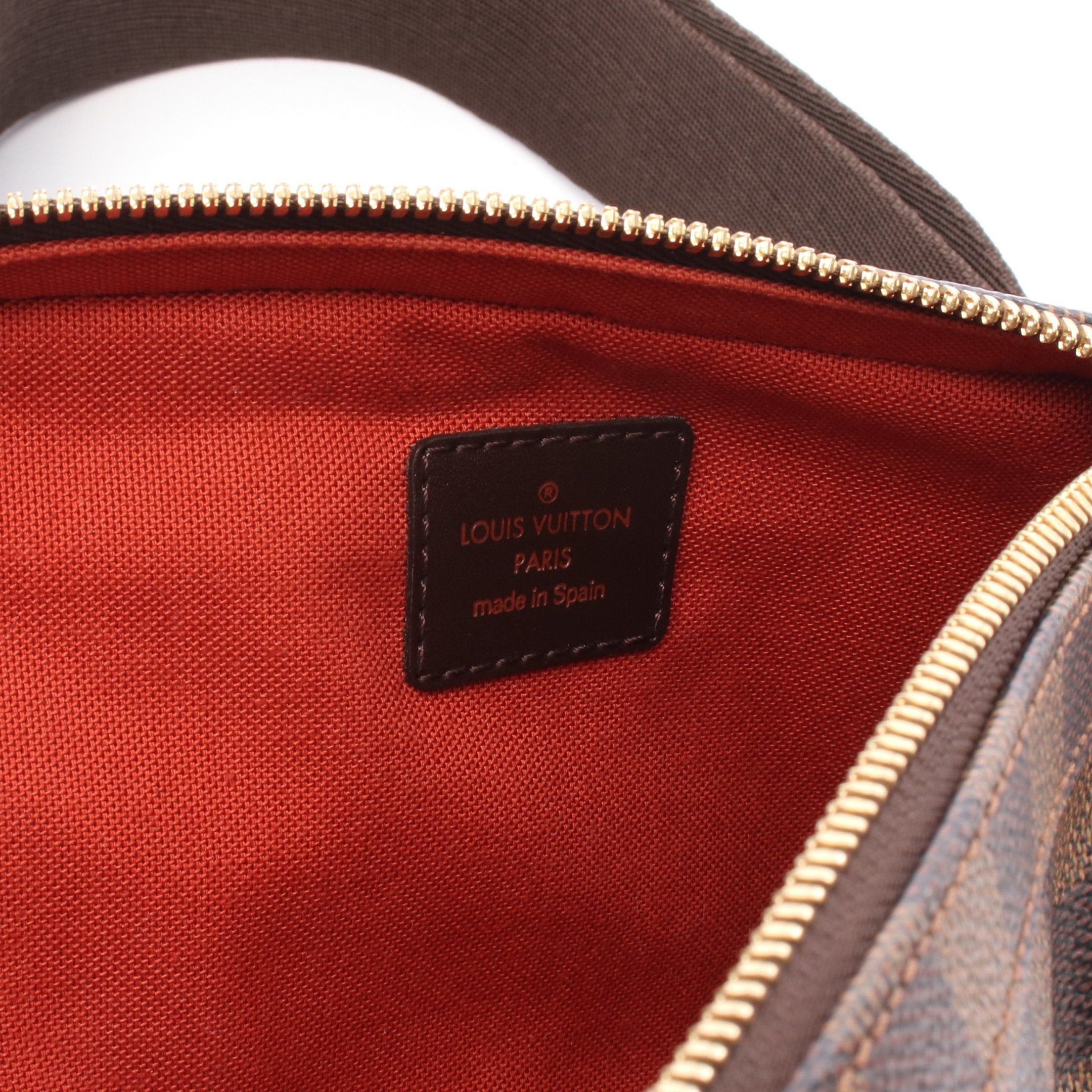 Louis Vuitton Louis Vuitton Geronimos Damier Ebene Body Bag Brown Size ONE SIZE - 4 Thumbnail