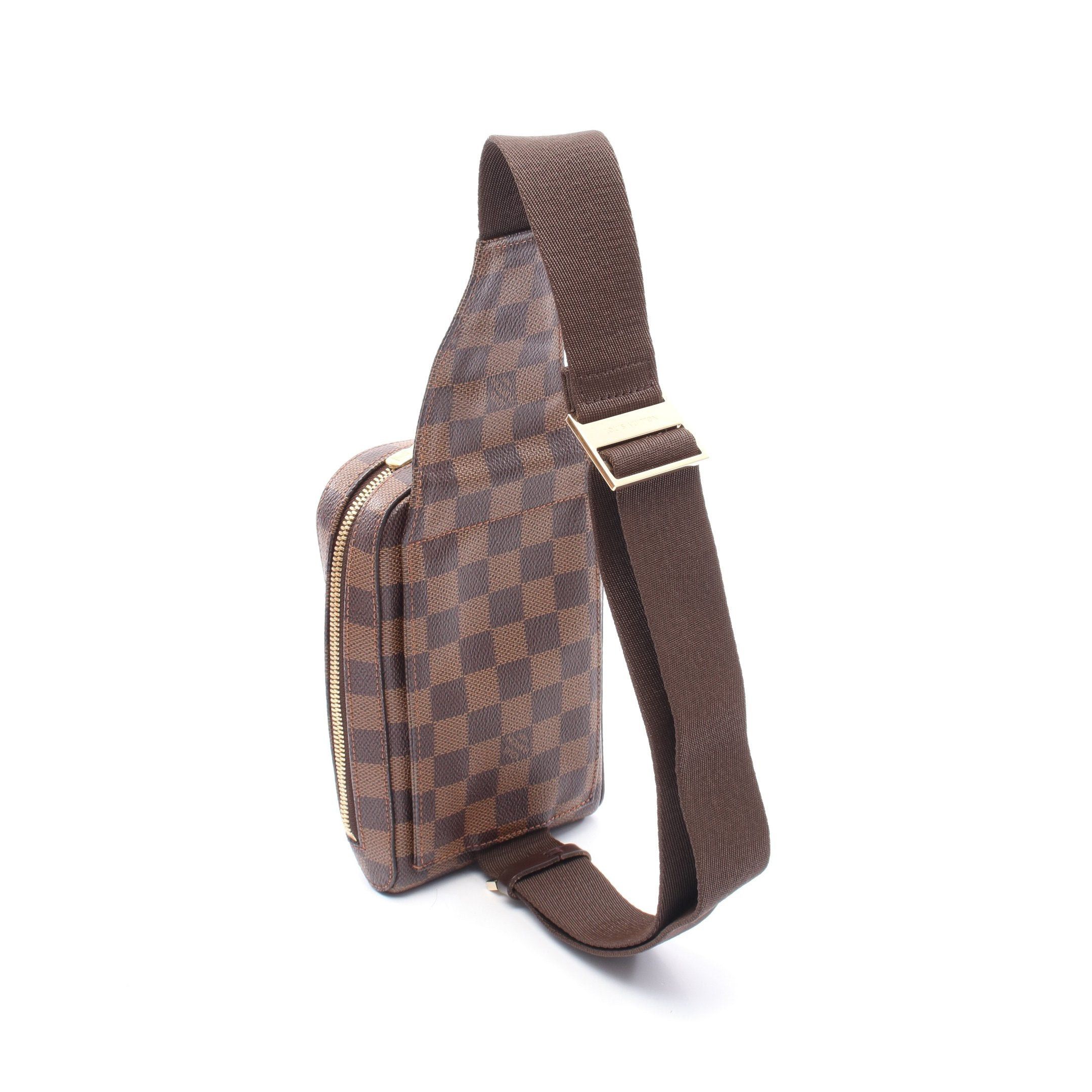 Louis Vuitton Louis Vuitton Geronimos Damier Ebene Body Bag Brown Size ONE SIZE - 2 Thumbnail