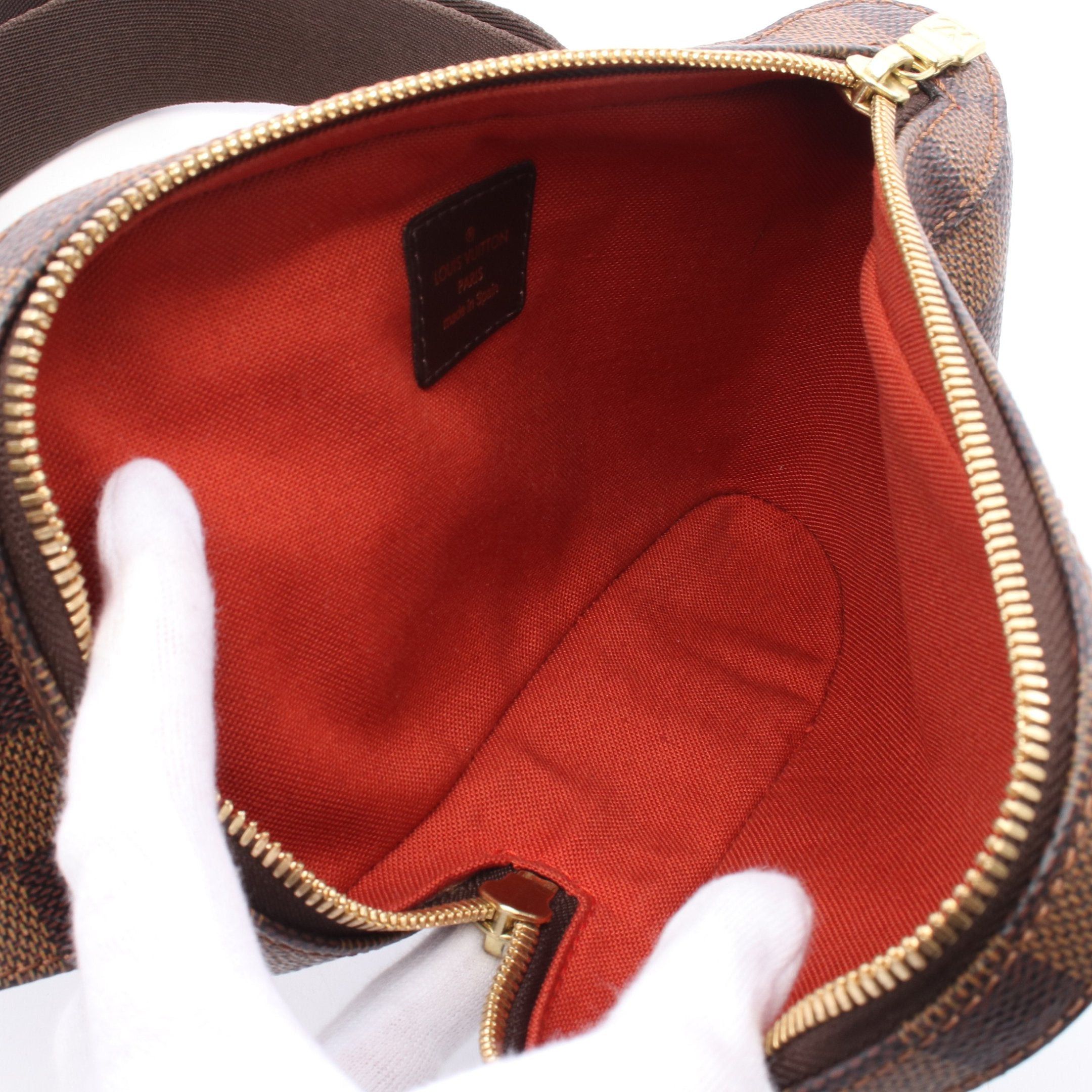 Louis Vuitton Louis Vuitton Geronimos Damier Ebene Body Bag Brown Size ONE SIZE - 3 Thumbnail