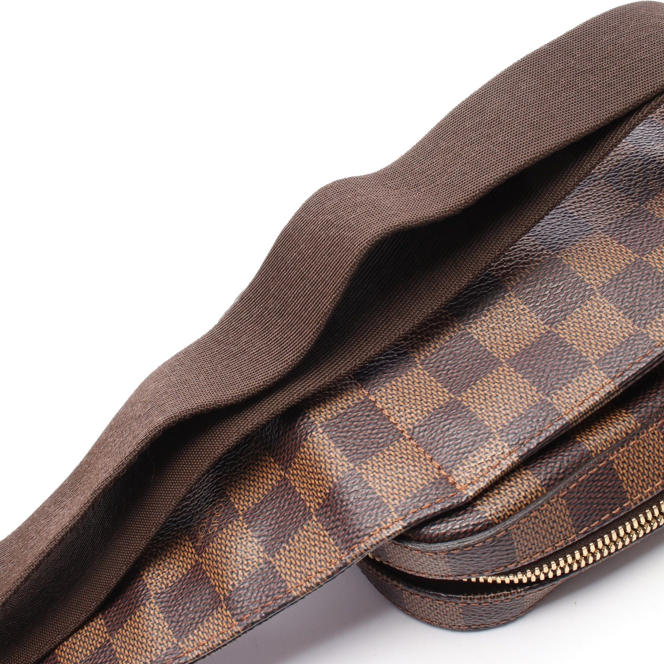Louis Vuitton Louis Vuitton Geronimos Damier Ebene Body Bag Brown Size ONE SIZE - 6 Thumbnail