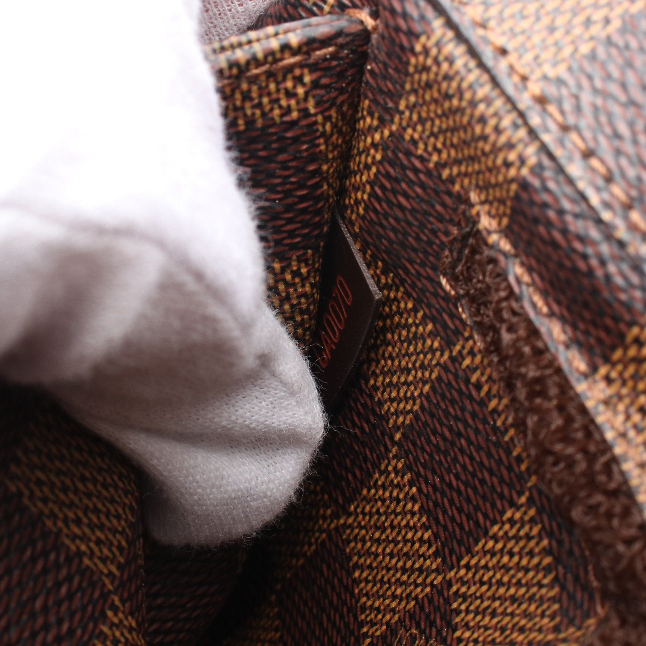 Louis Vuitton Louis Vuitton Geronimos Damier Ebene Body Bag Brown Size ONE SIZE - 5 Thumbnail