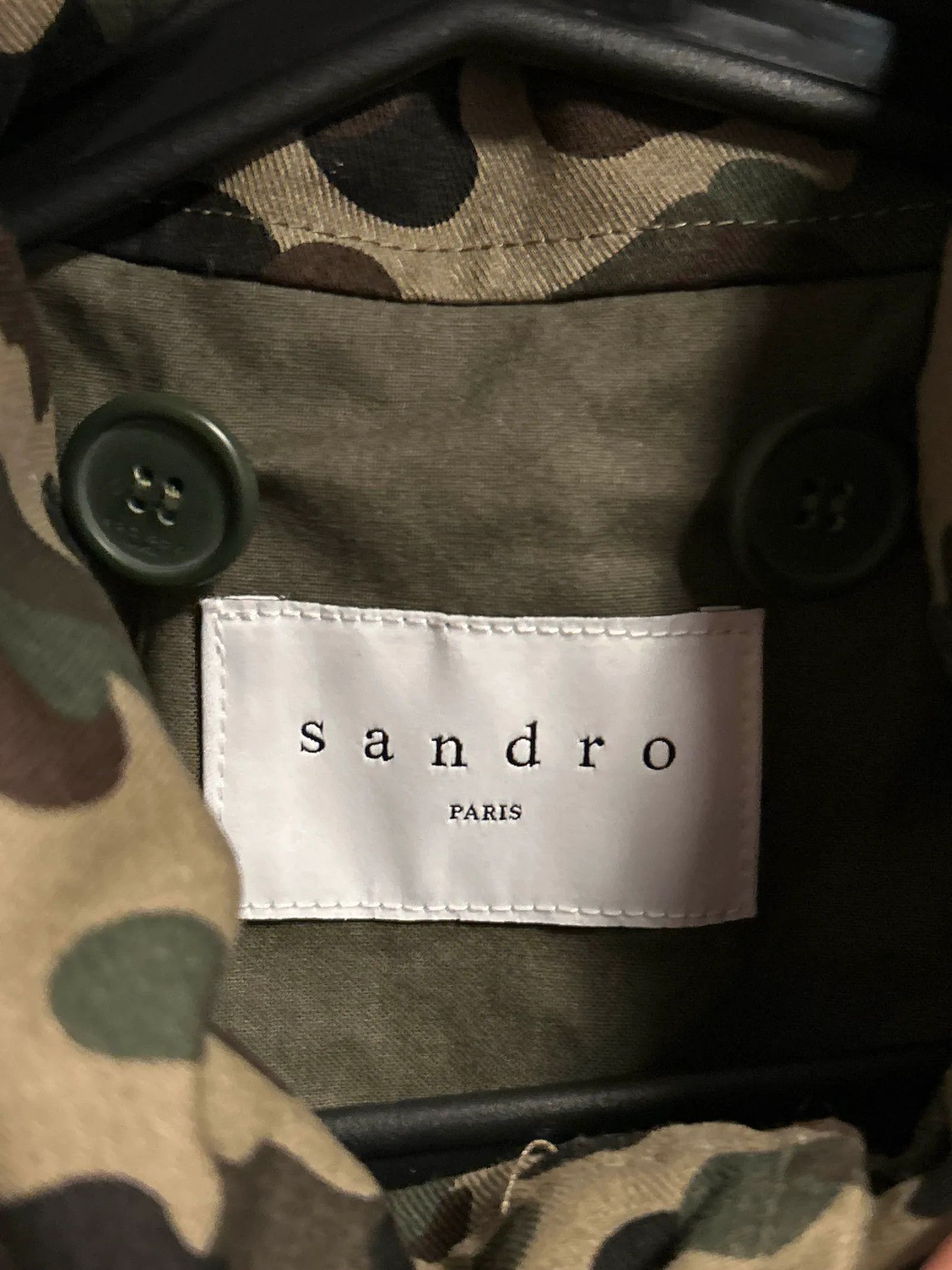 Sandro Sandro Hooded zip up Jacket Size US M / EU 48-50 / 2 - 2 Thumbnail