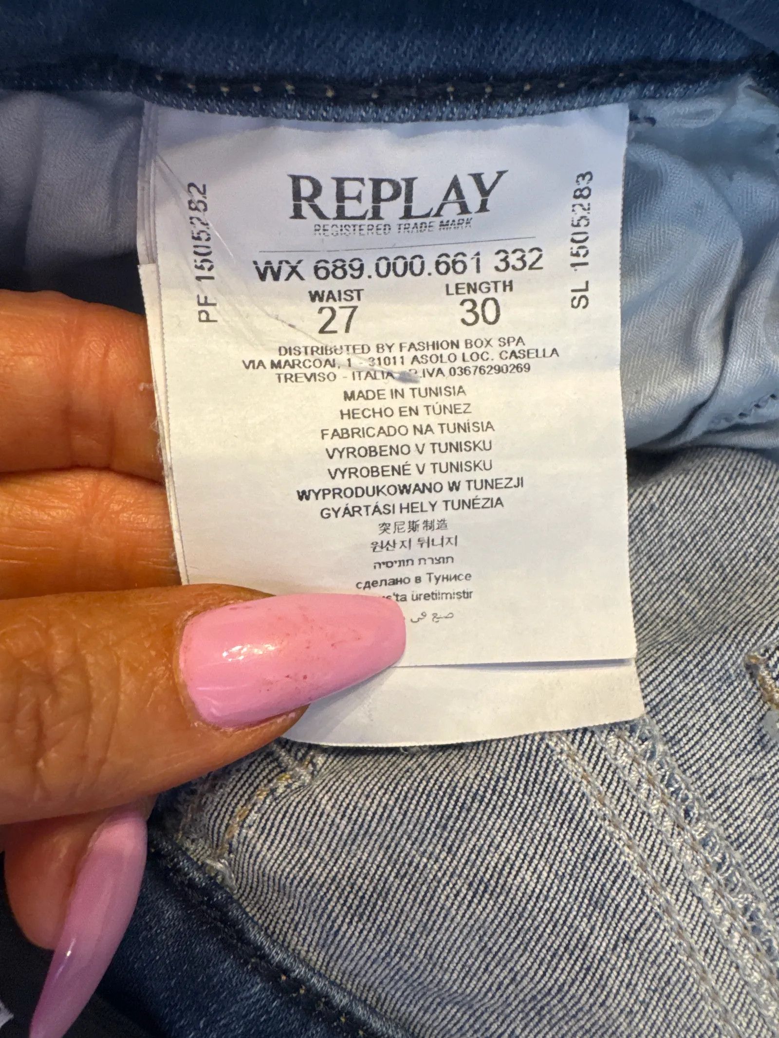 Replay Replay Jeans Size 27" / US 4 / IT 40 - 3 Thumbnail