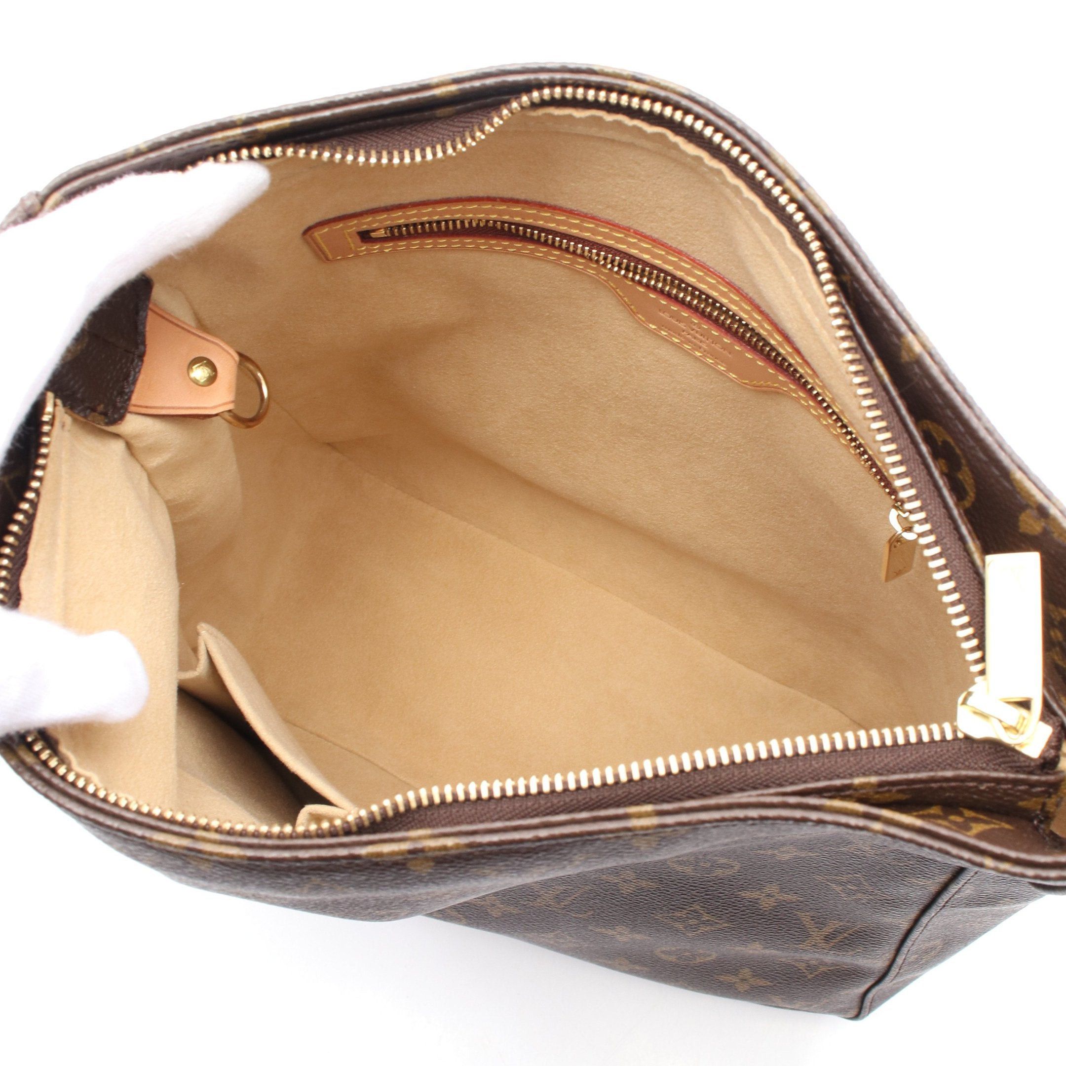 Louis Vuitton Louis Vuitton Looping Gm Monogram Shoulder Bag Leather Brown Size ONE SIZE - 3 Thumbnail