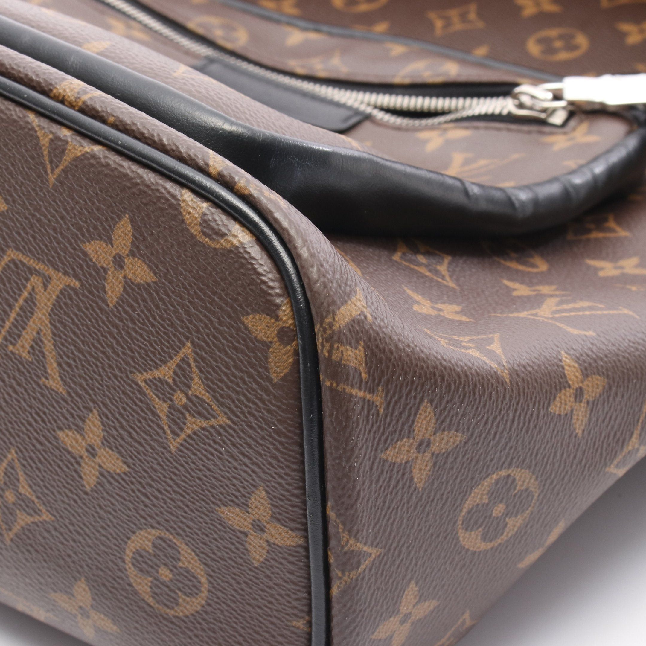 Louis Vuitton Louis Vuitton Josh Nv Monogram Macassar Backpack Rucksack Leather Brown Black Size ONE SIZE - 8 Thumbnail
