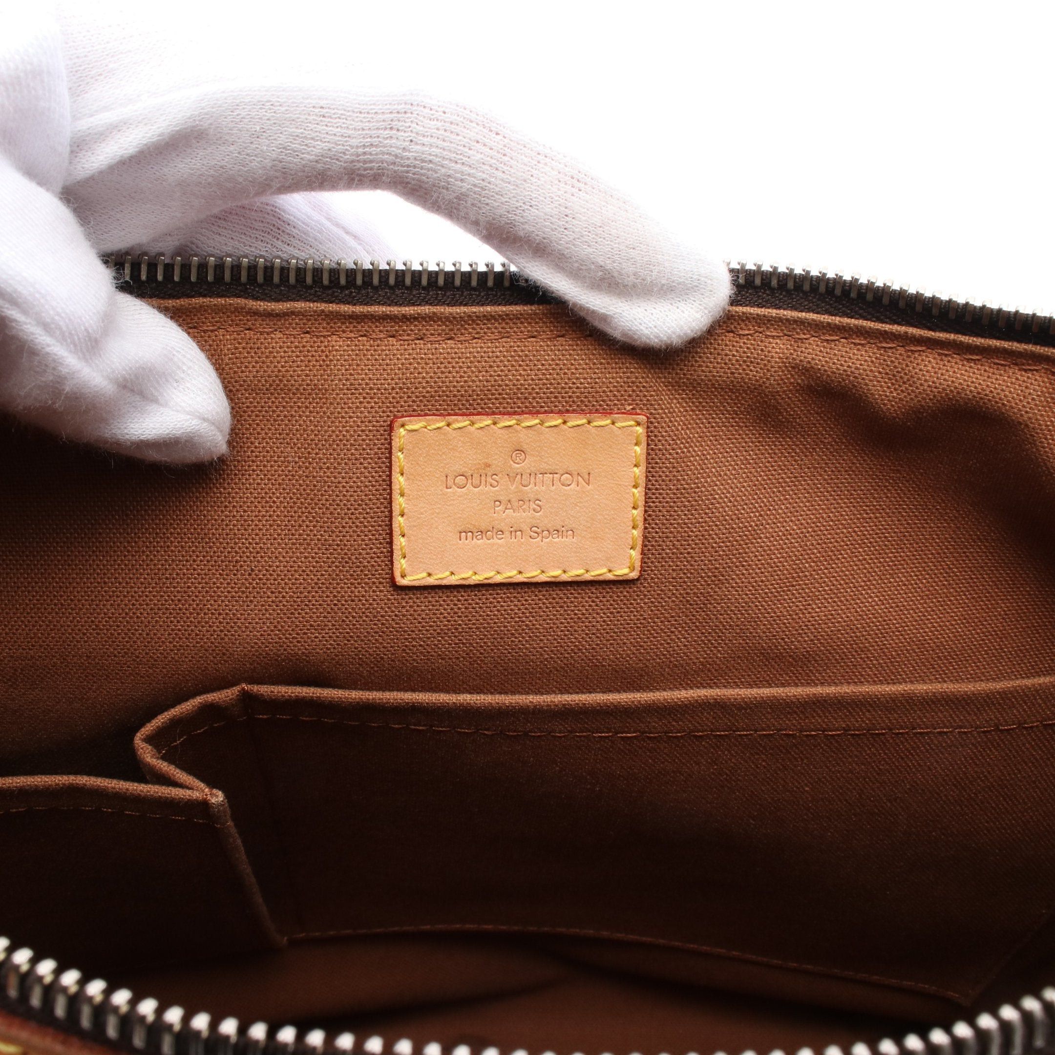 Louis Vuitton Louis Vuitton Tulum Gm Monogram Shoulder Bag Leather Brown Size ONE SIZE - 4 Thumbnail