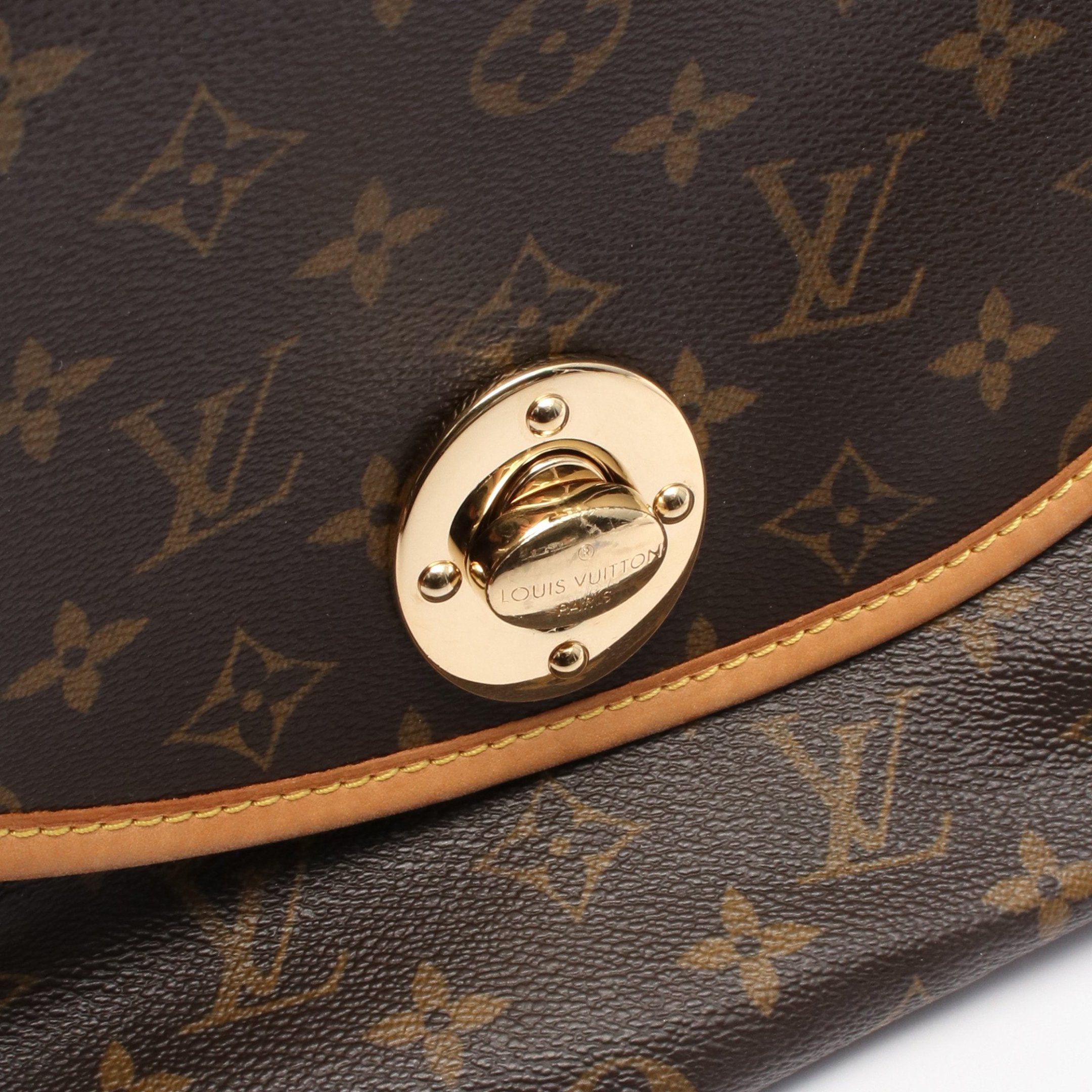 Louis Vuitton Louis Vuitton Tulum Gm Monogram Shoulder Bag Leather Brown Size ONE SIZE - 6 Thumbnail