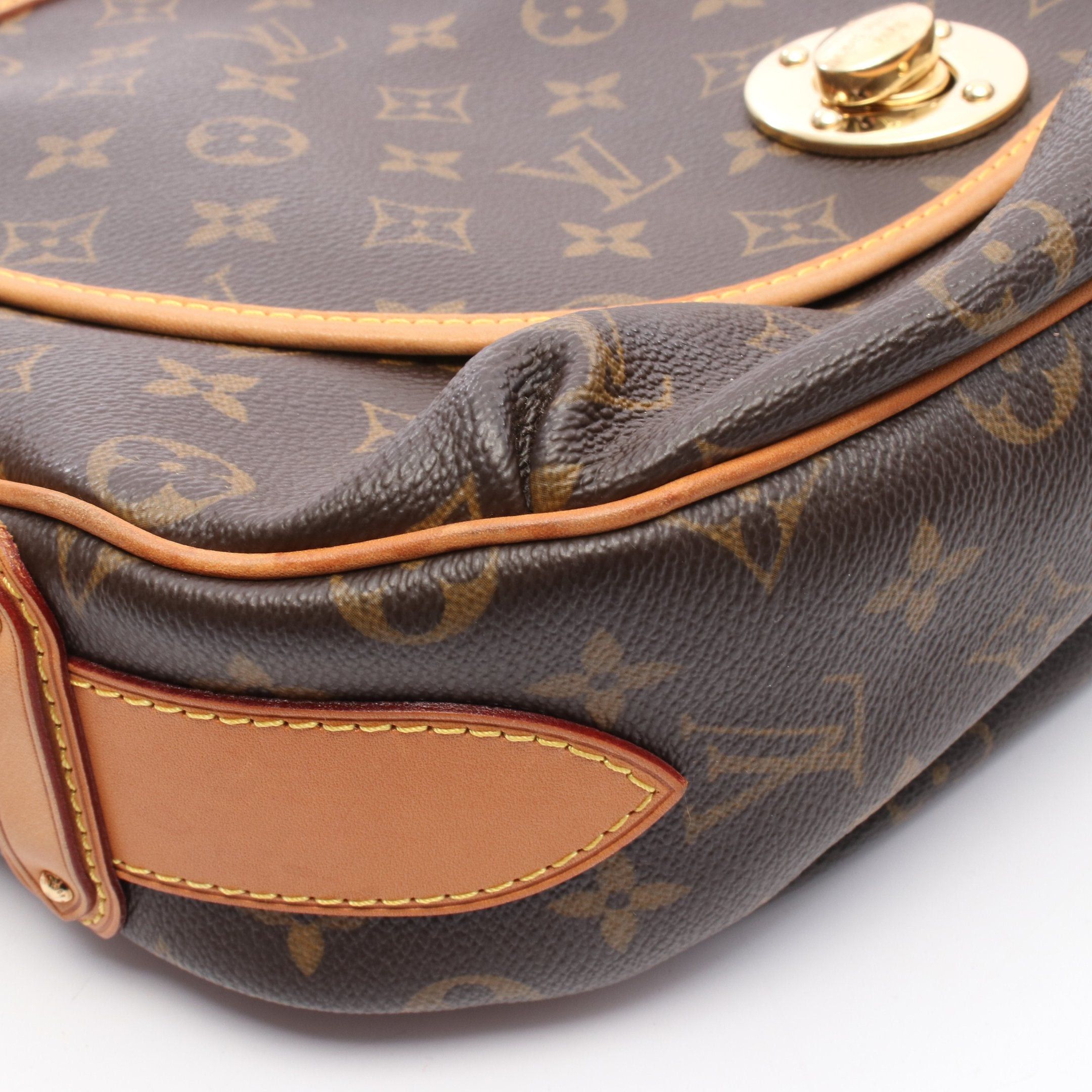 Louis Vuitton Louis Vuitton Tulum Gm Monogram Shoulder Bag Leather Brown Size ONE SIZE - 7 Thumbnail