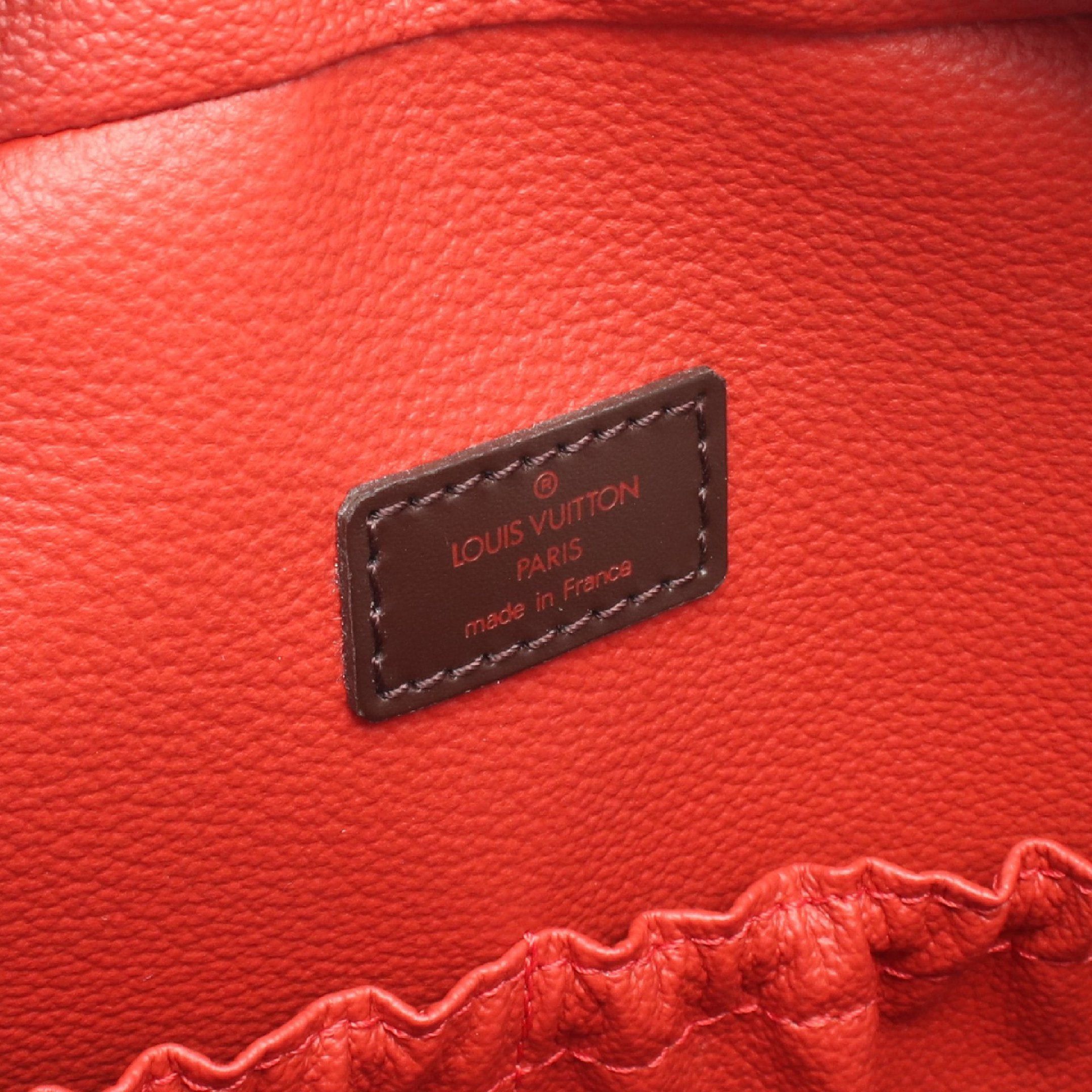 Louis Vuitton Louis Vuitton Spontini Damier Ebene Handbag Leather Brown Special Order Size ONE SIZE - 4 Thumbnail