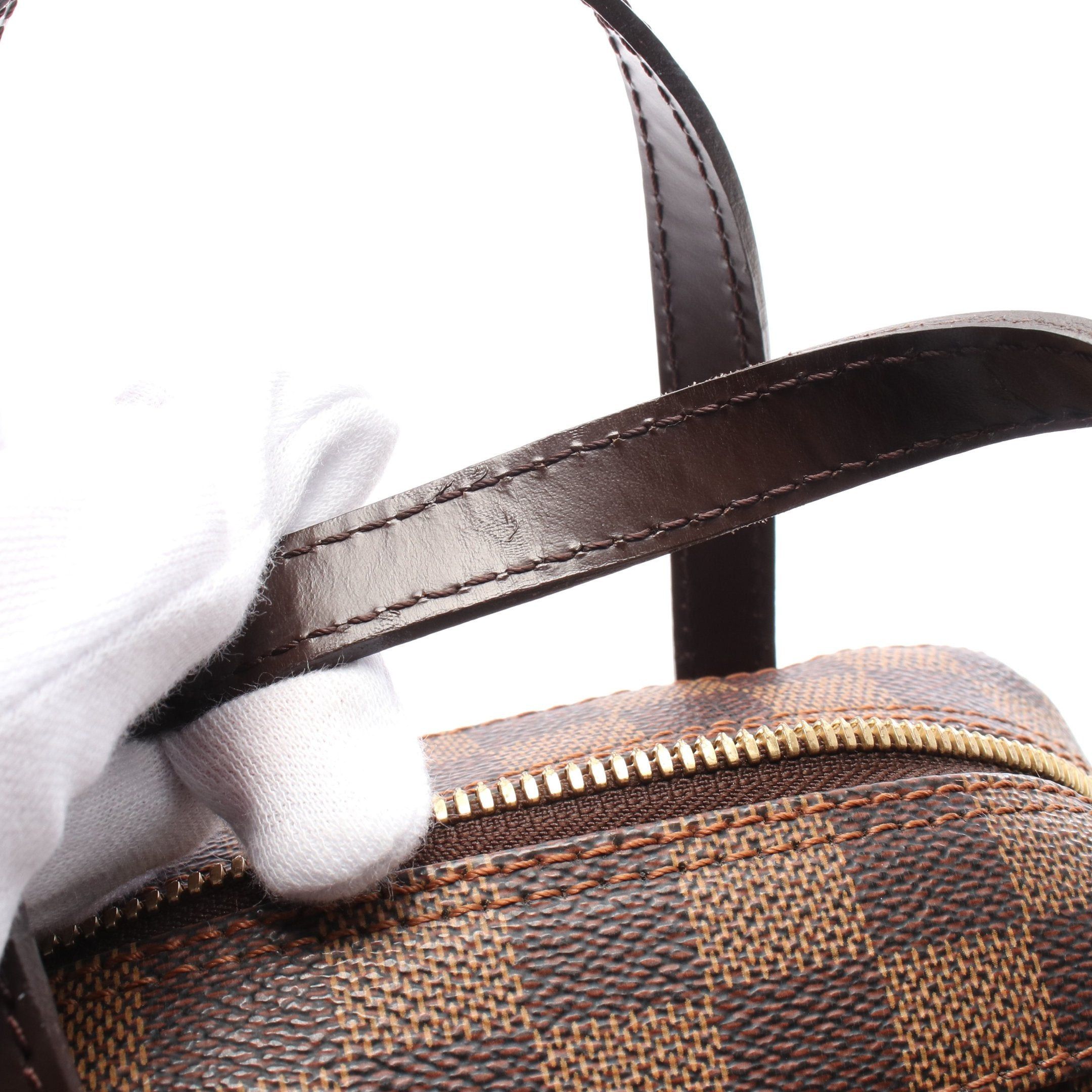 Louis Vuitton Louis Vuitton Spontini Damier Ebene Handbag Leather Brown Special Order Size ONE SIZE - 8 Thumbnail