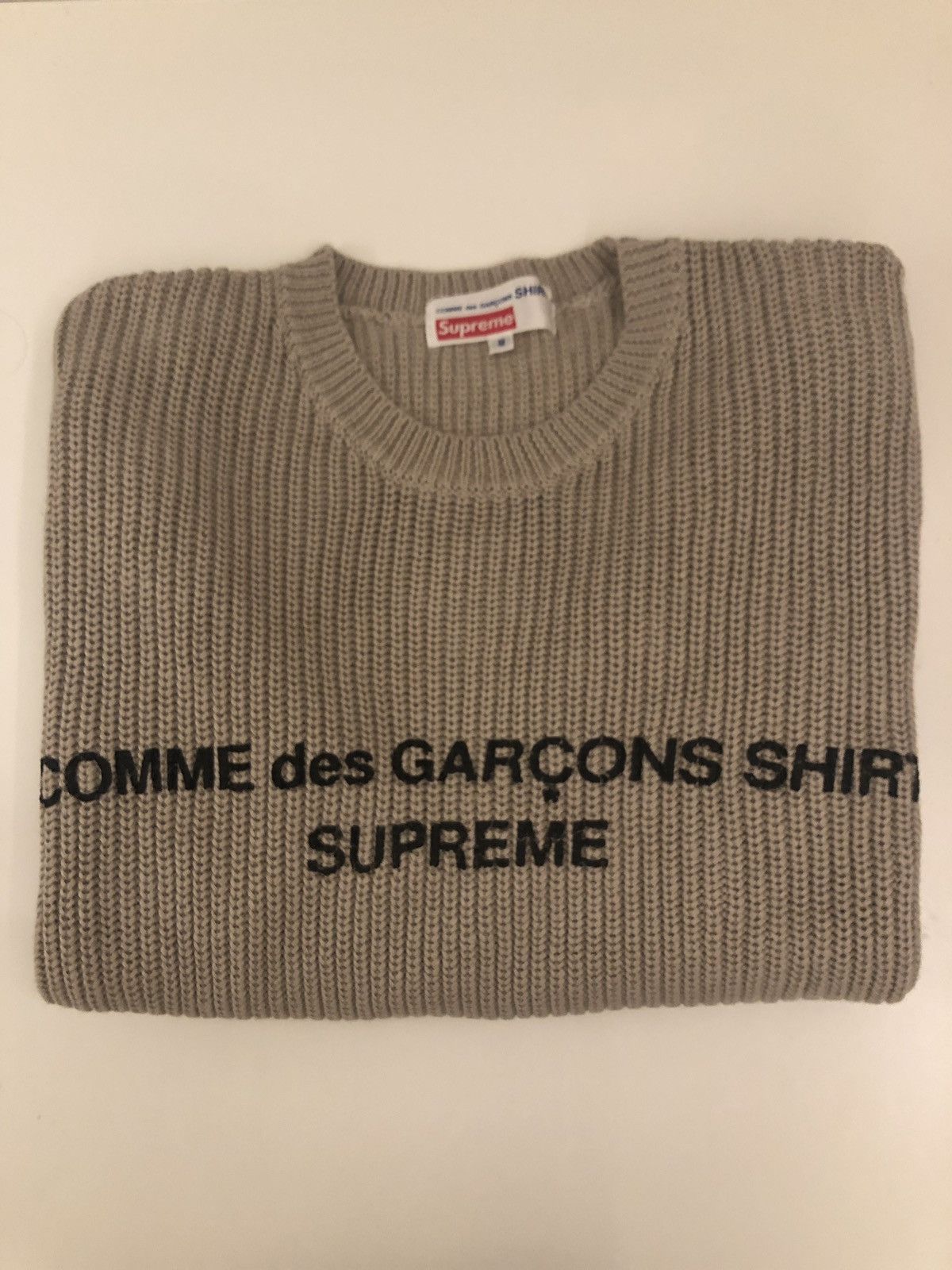 Supreme Supreme Cdg Sweater | Grailed