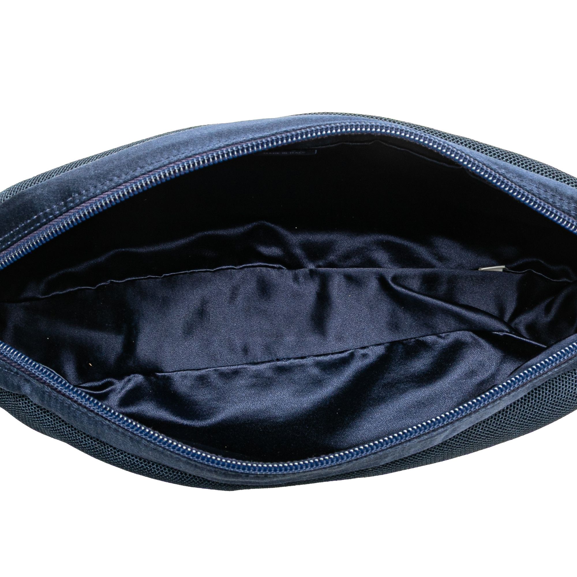 Prada Prada Satin Trimmed Mesh Shoulder Bag Size ONE SIZE - 4 Thumbnail