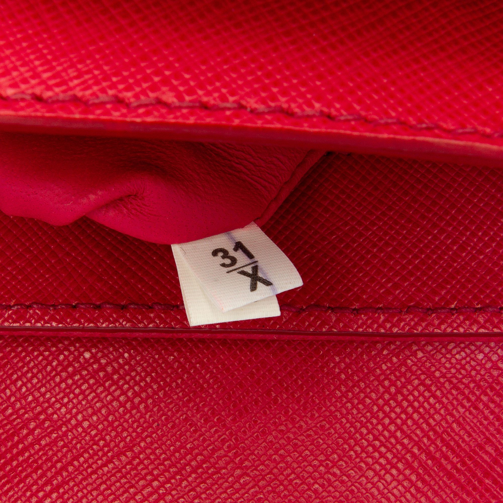 Prada Prada Saffiano Sound Lock Satchel Size ONE SIZE - 5 Thumbnail