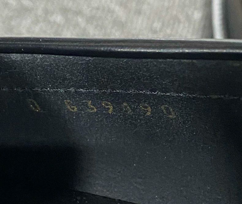 Chanel Black Patent Leather Loafers with Gold Logo Size US 10 / EU 43 - 7 Thumbnail