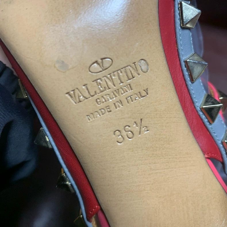 Valentino Valentino Studded High Heels Size 36.5 Size US 7 / IT 37 - 8 Thumbnail