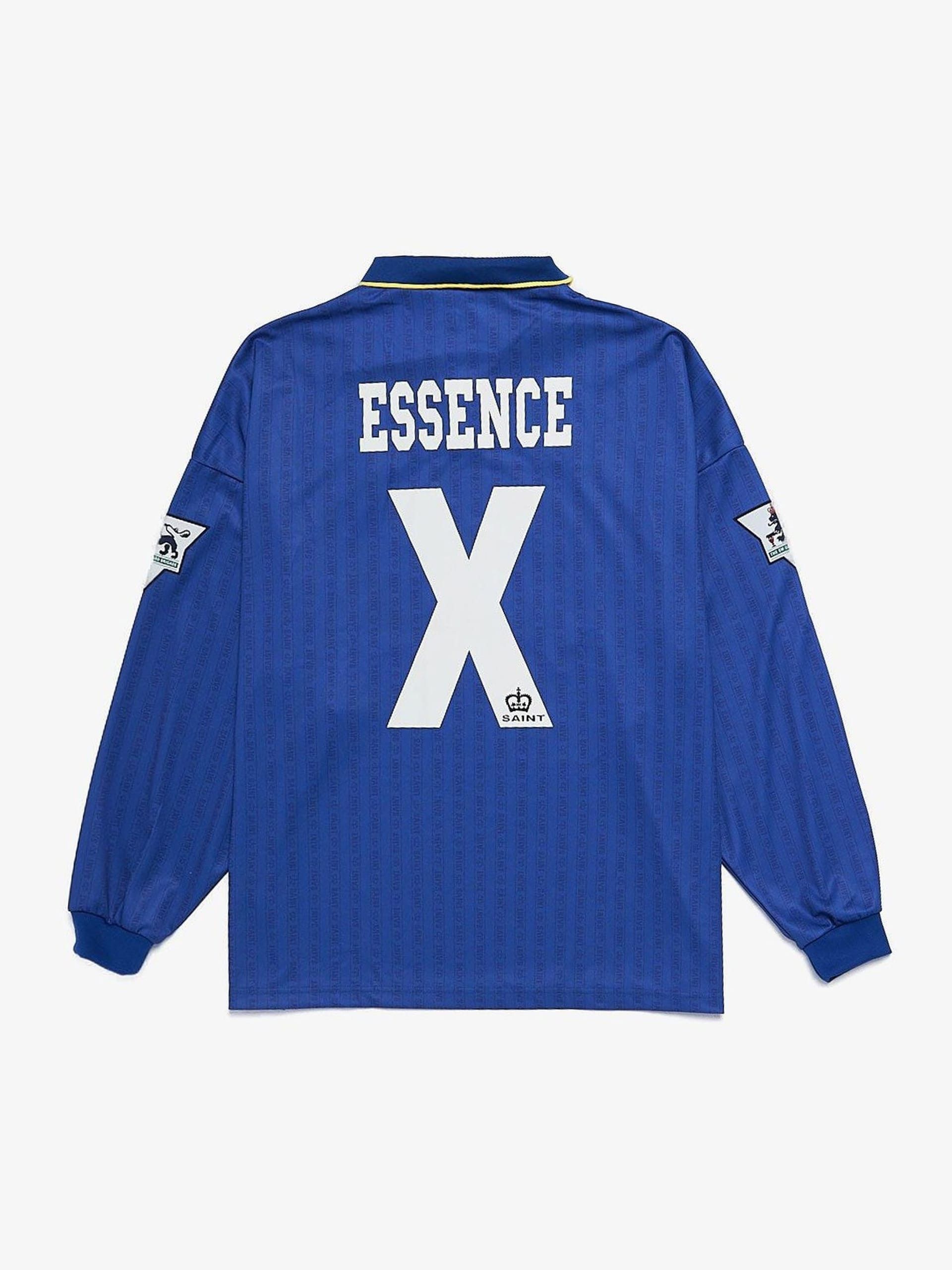 Saint Michael Blue Embroidered Logo Polyester Longsleeve Size US XL / EU 56 / 4 - 2 Thumbnail