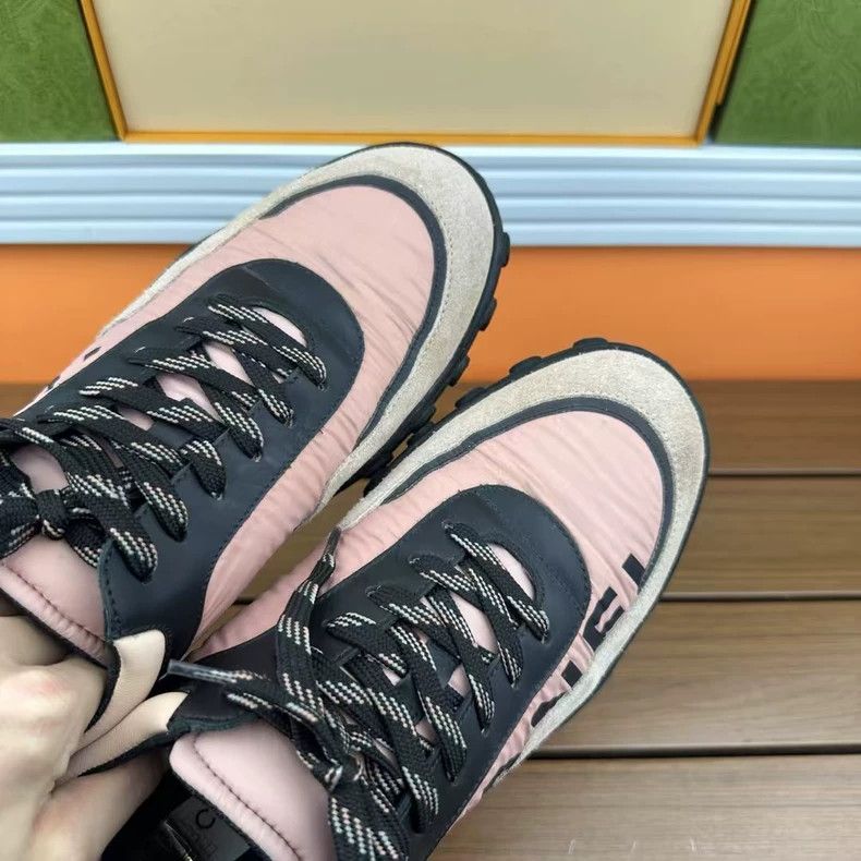 Chanel Chanel Pink Athletic Sneakers Size 39 Size US 8 / IT 38 - 7 Thumbnail