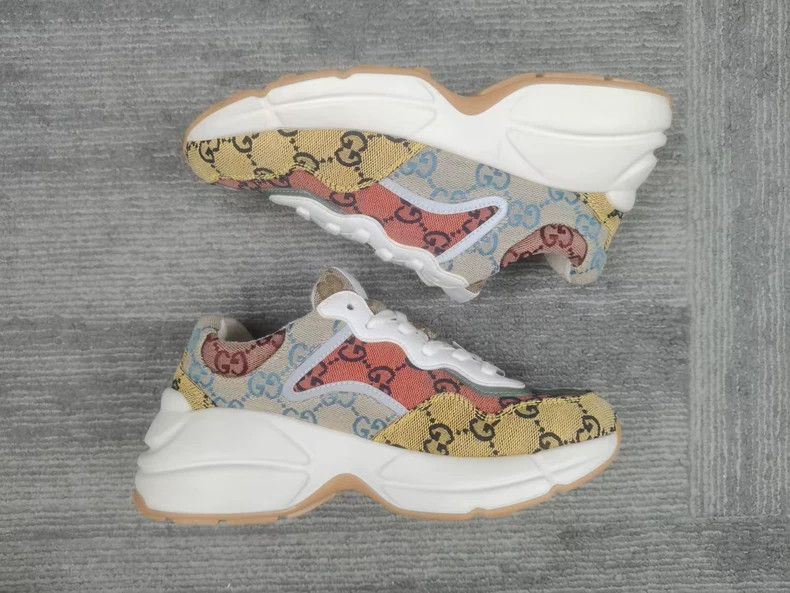 Gucci Gucci Colorful Panel Dad Sneakers Size 35.5 Size US 5 / EU 37 - 5 Thumbnail