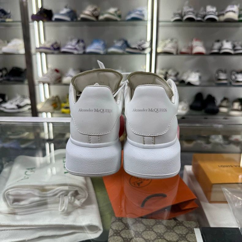Alexander McQueen Alexander McQueen White Pink Sneakers Size 36 Size US 7 / IT 37 - 6 Thumbnail