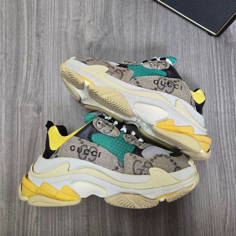 Balenciaga Balenciaga Gucci Triple S Sneakers Size 37 Size US 7 / IT 37 - 4 Thumbnail