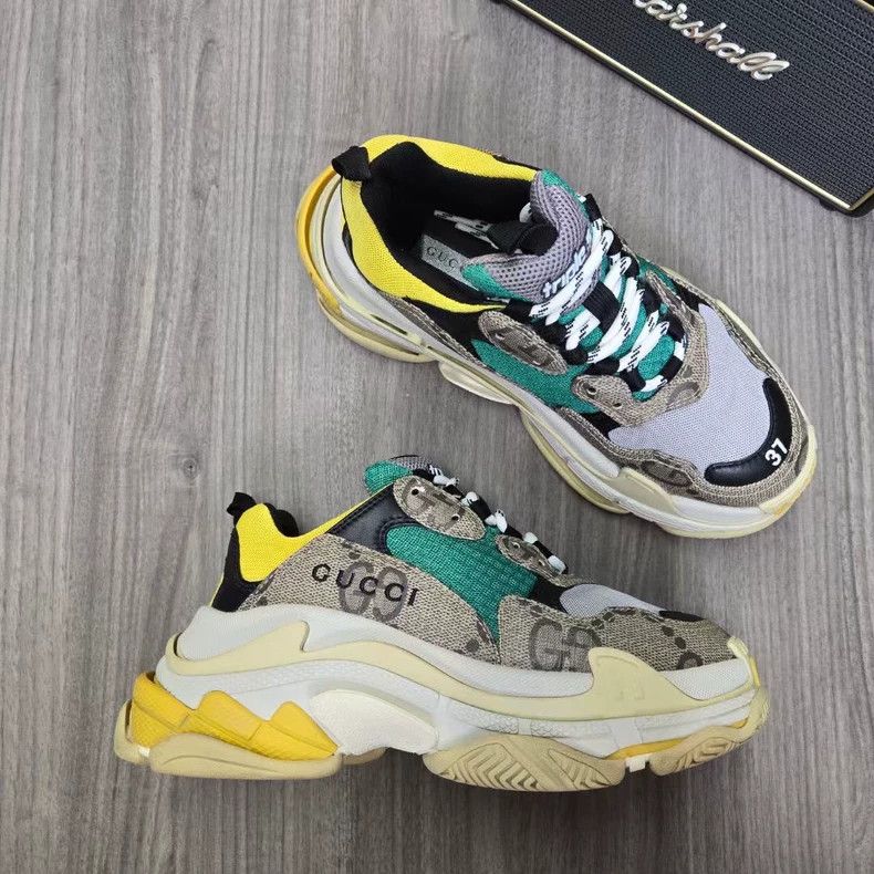 Balenciaga Balenciaga Gucci Triple S Sneakers Size 37 Size US 7 / IT 37 - 3 Thumbnail