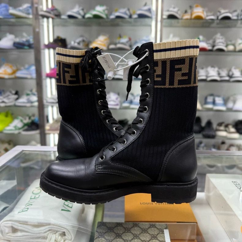Fendi Fendi Mid-Calf Martin Boots Size 38 Size US 8 / IT 38 - 5 Thumbnail