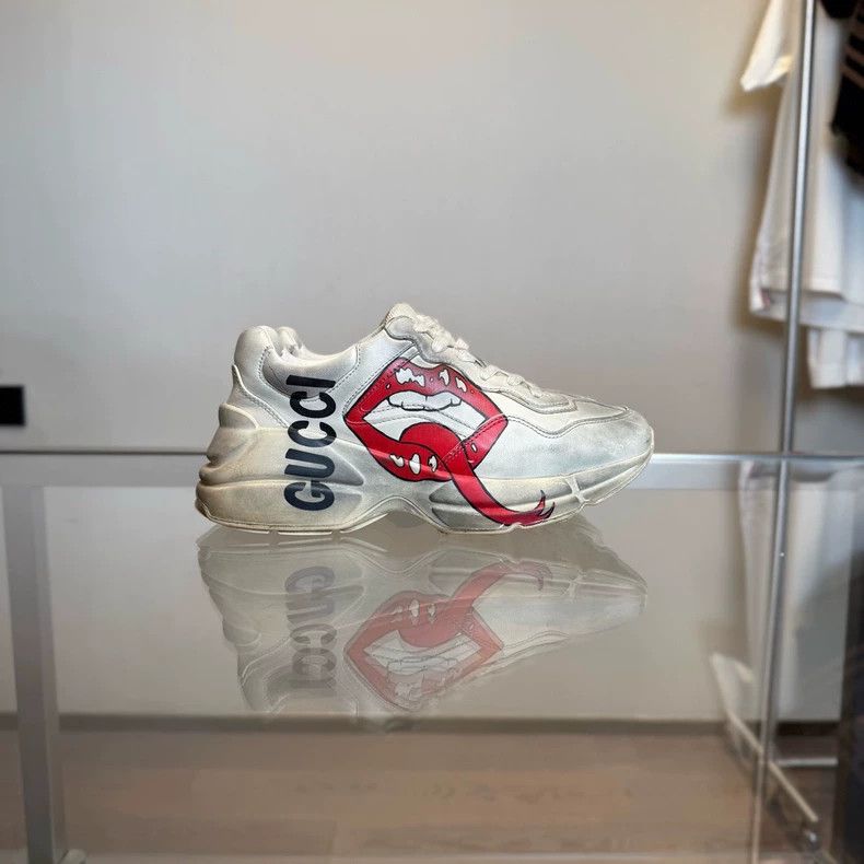 Gucci GUCCI Red Lips Dad Sneakers Size 35.5 Size US 8 / IT 38 - 2 Thumbnail