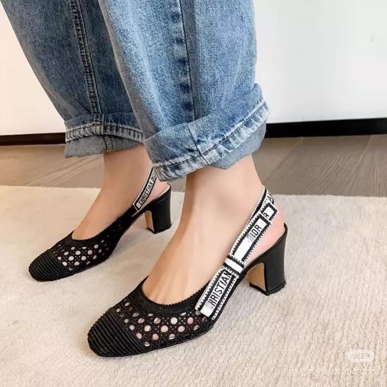 Dior Dior Lace Bow Mary Jane Heels Size 37 Size US 7 / IT 37 - 7 Thumbnail