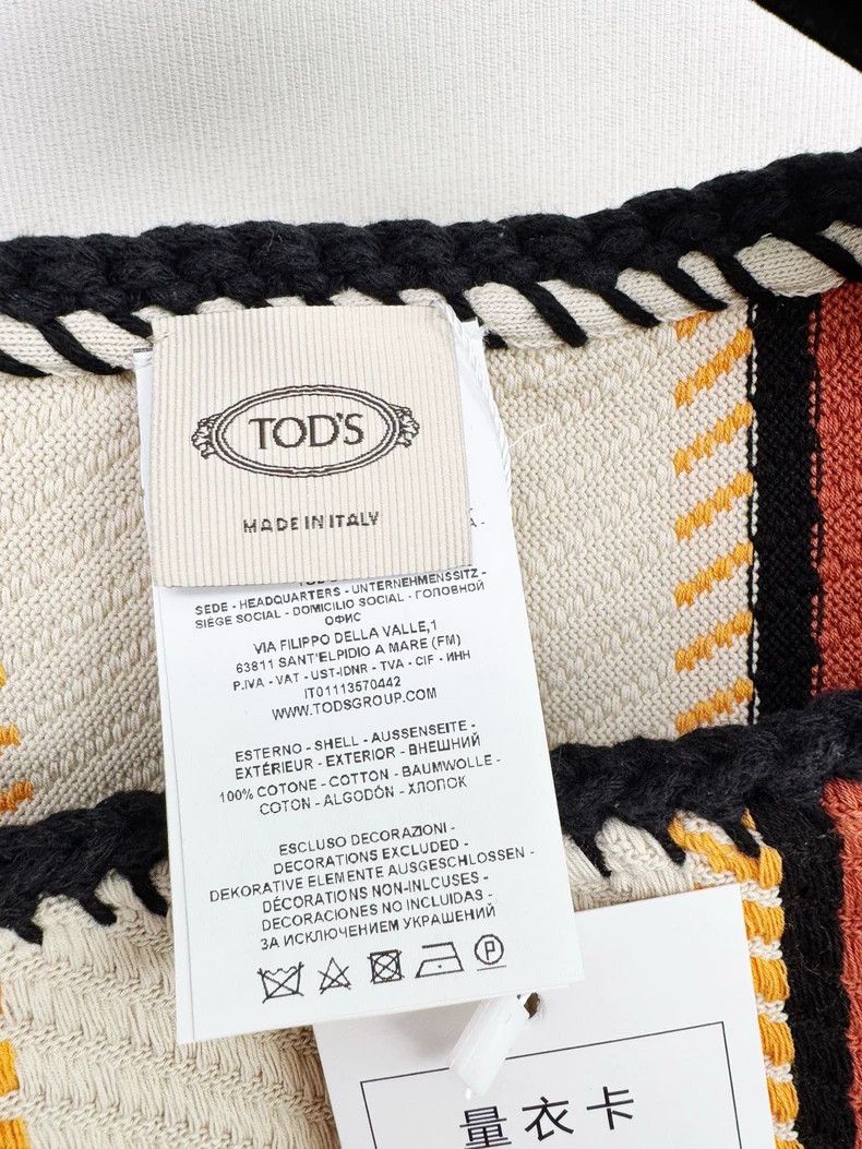 Tod's Tod’s Stylish Poncho Cape in Orange Size ONE SIZE - 2 Thumbnail