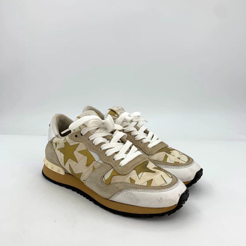 Valentino Valentino Rockrunner Sneakers with Star Design Size US 6 / IT 36 - 2 Thumbnail