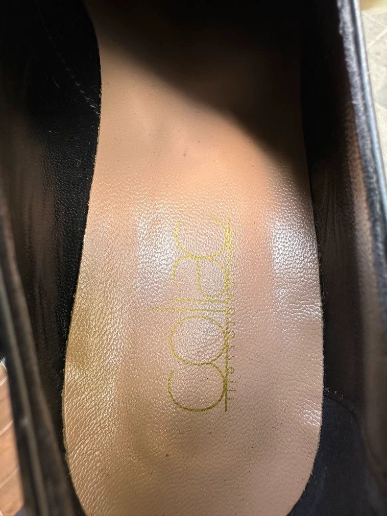 Chloe Black Pearl Embellished Women's Loafers Size US 8 / IT 38 - 7 Thumbnail