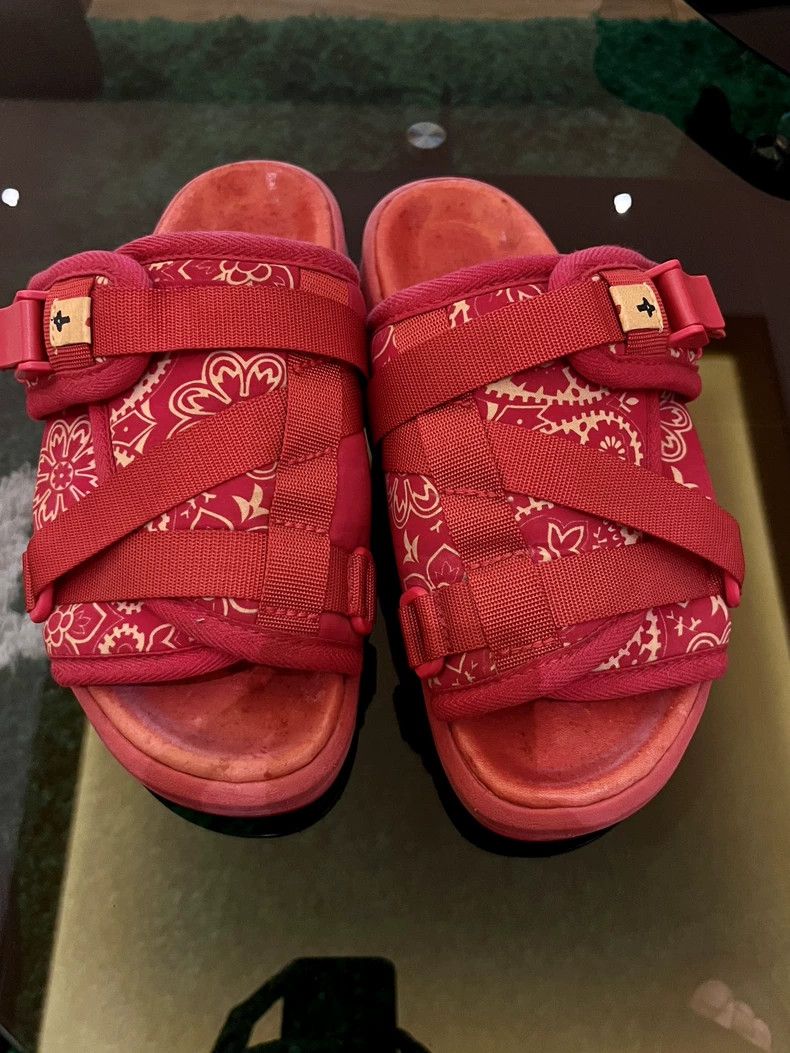 Visvim Visvim Red Christo Slide Sandals Size US 8 / IT 38 - 2 Thumbnail