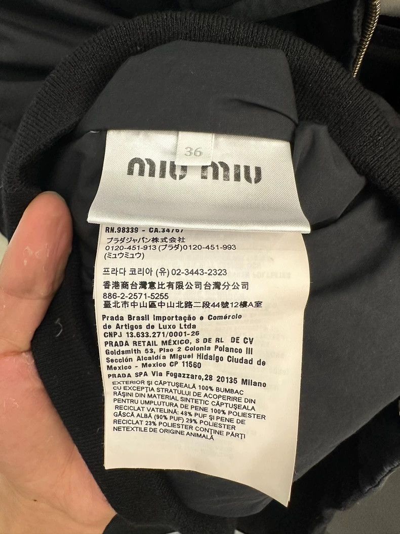 Miu Miu MiuMiu New Style Logo Cotton Jacket Size S / US 4 / IT 40 - 5 Thumbnail