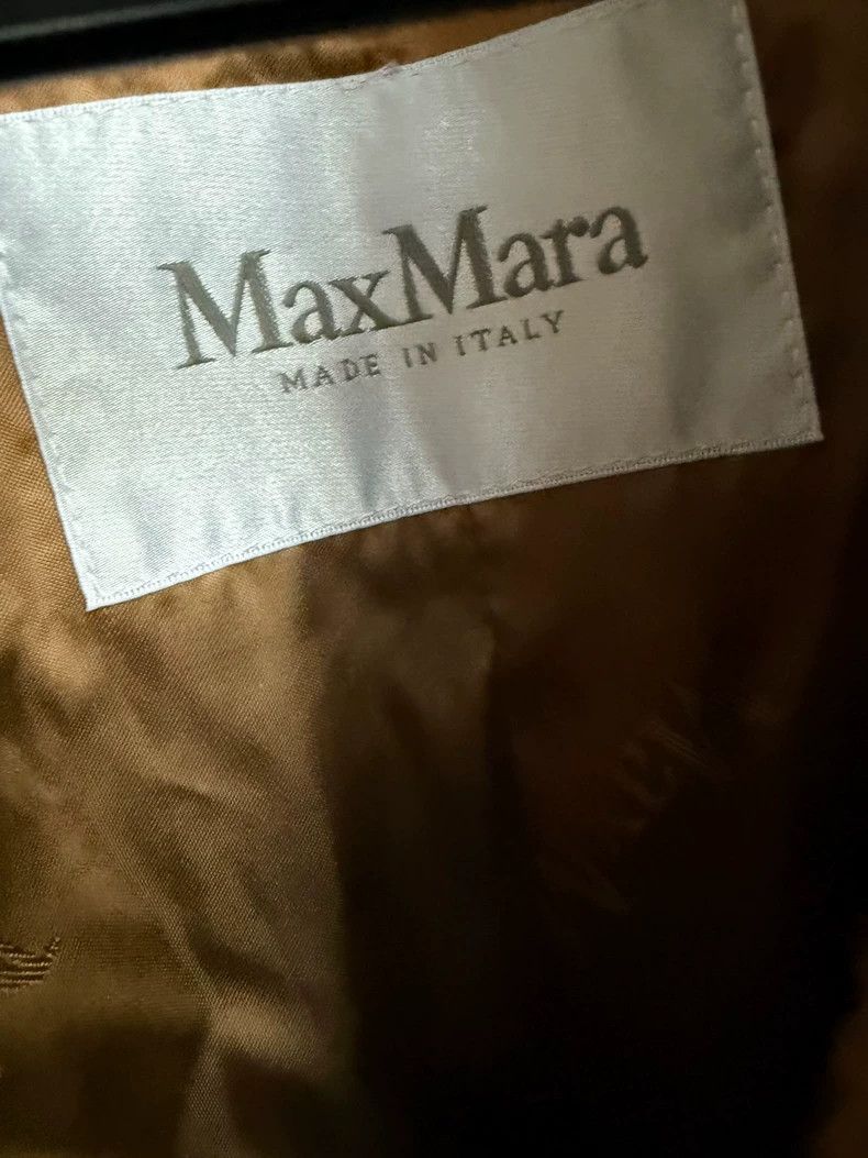 Max Mara Maxmara Brown Teddy Coat for Women Size M / US 6-8 / IT 42-44 - 2 Thumbnail