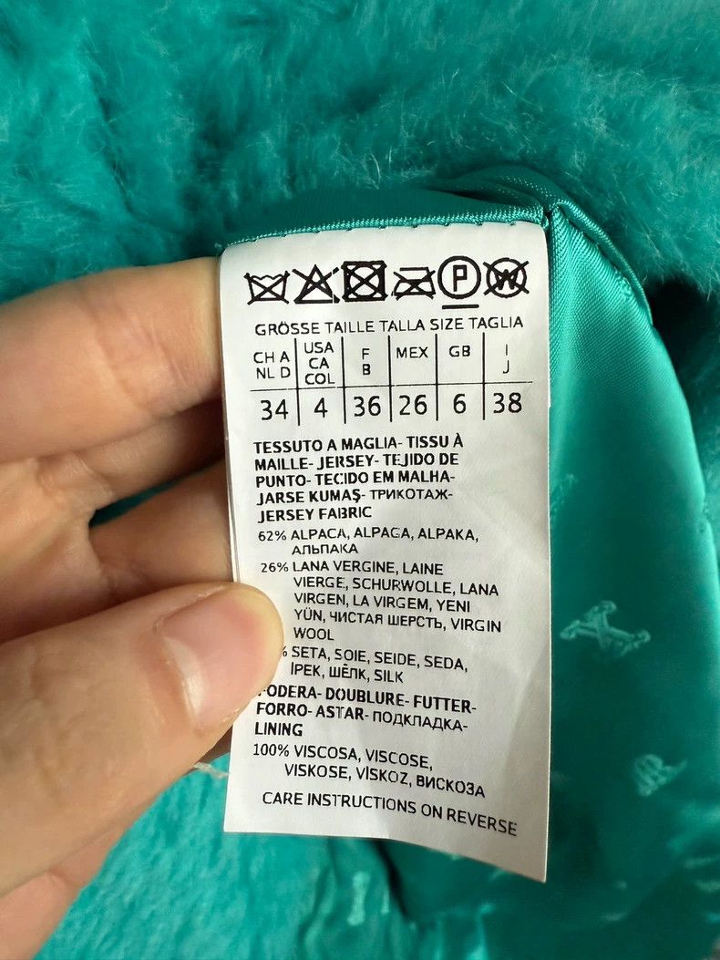 Max Mara MaxMara Double-Breasted Teddy Coat Size M / US 6-8 / IT 42-44 - 3 Thumbnail
