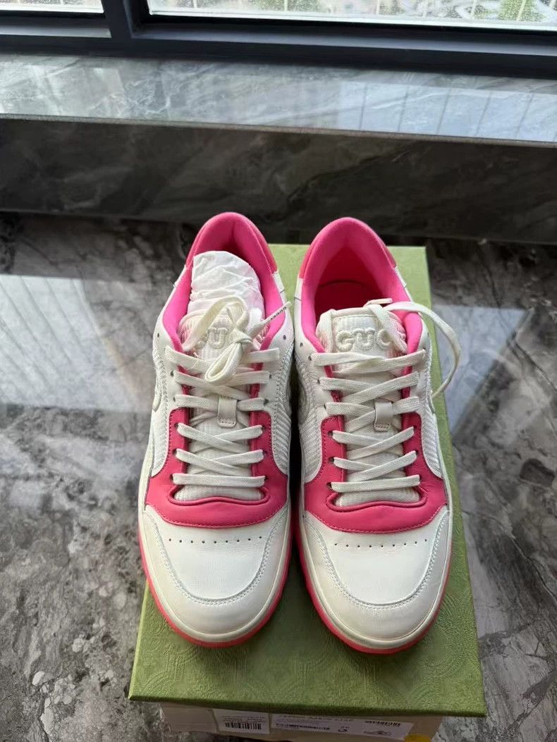 Gucci GUCCI MAC80 Pink Sneakers Size 39 Size US 8 / IT 38 - 2 Thumbnail