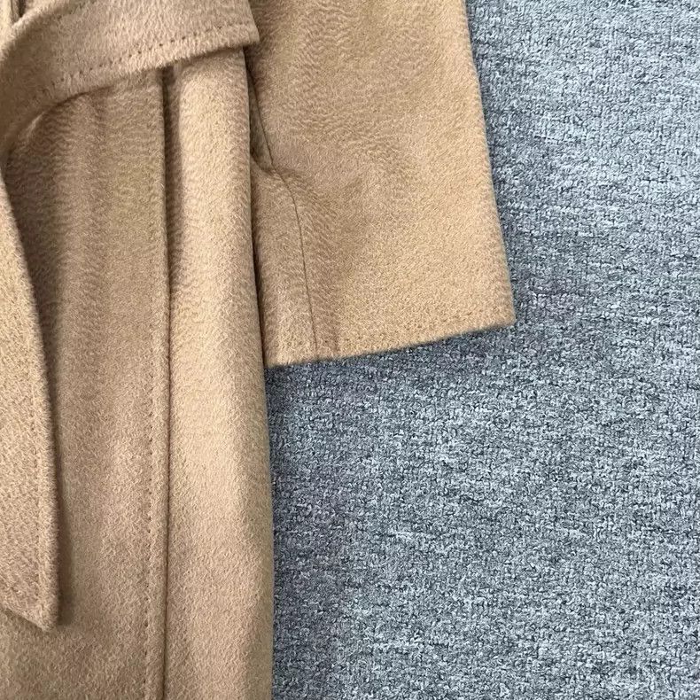 Max Mara MaxMara Camel Long Coat with Tags Size M / US 6-8 / IT 42-44 - 5 Thumbnail