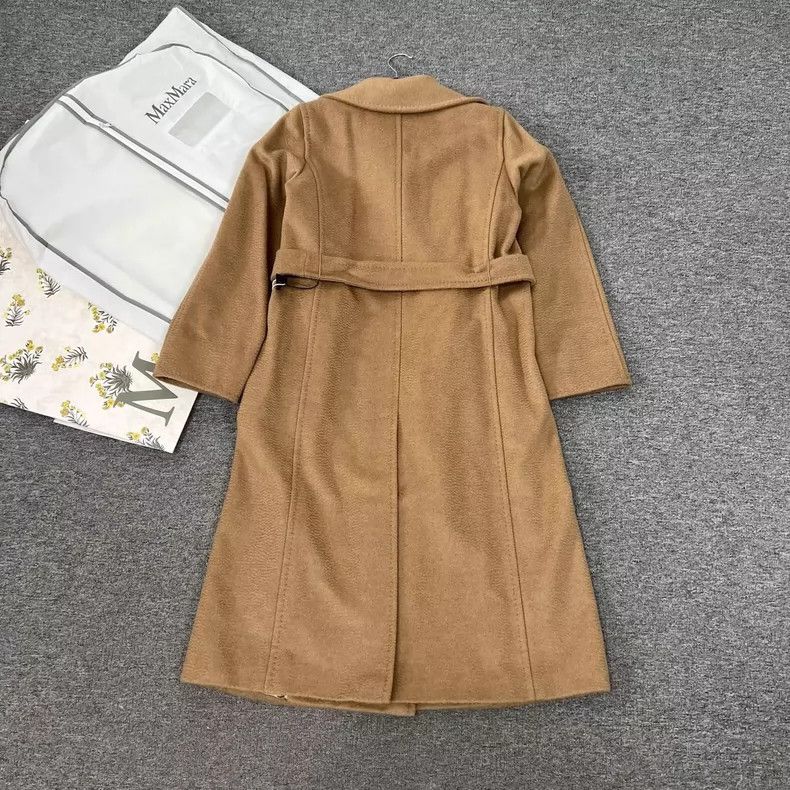 Max Mara MaxMara Camel Long Coat with Tags Size M / US 6-8 / IT 42-44 - 2 Thumbnail
