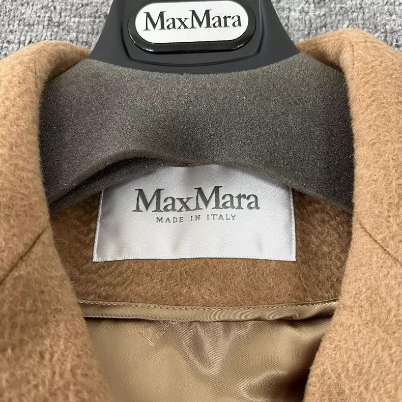 Max Mara MaxMara Camel Long Coat with Tags Size M / US 6-8 / IT 42-44 - 6 Thumbnail