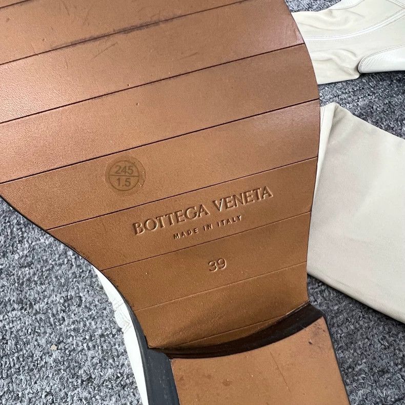 Bottega Veneta Bottega Veneta White Knee High Boots Size US 8 / IT 38 - 6 Thumbnail