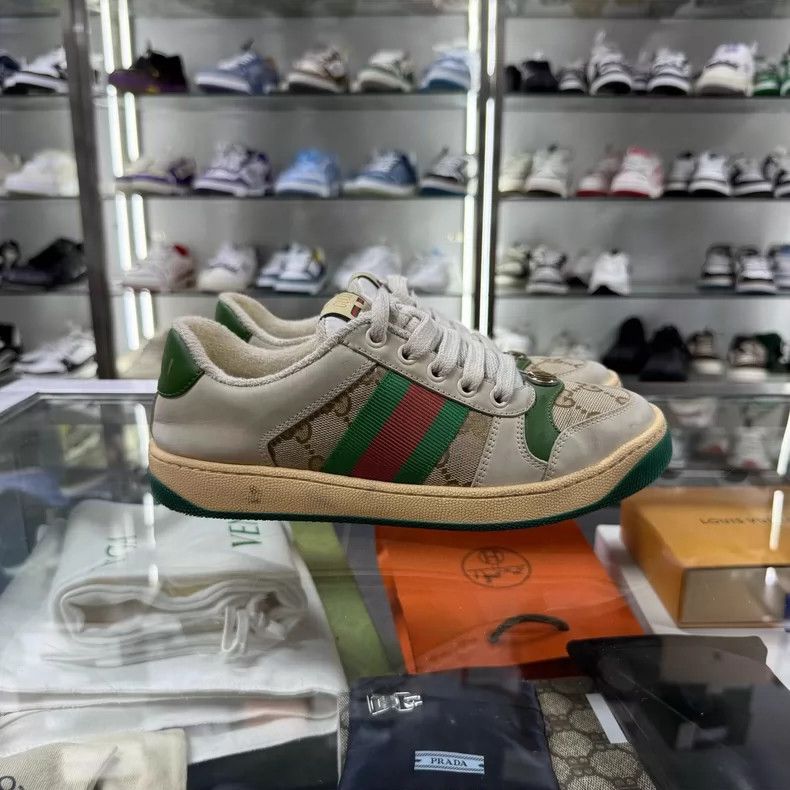 Gucci GUCCI Dirty Sneakers Size 35.5 for Sale Size US 7 / IT 37 - 2 Thumbnail