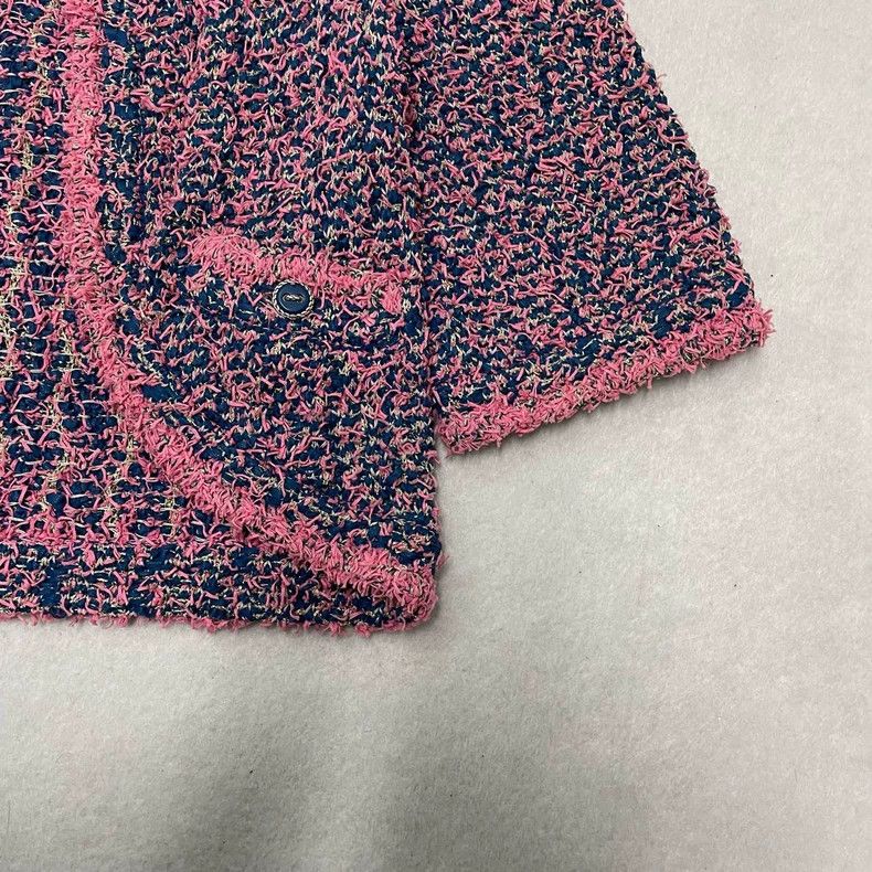 Chanel Chanel Colorful Woven Cardigan Top Size 34 Size XS / US 0-2 / IT 36-38 - 4 Thumbnail