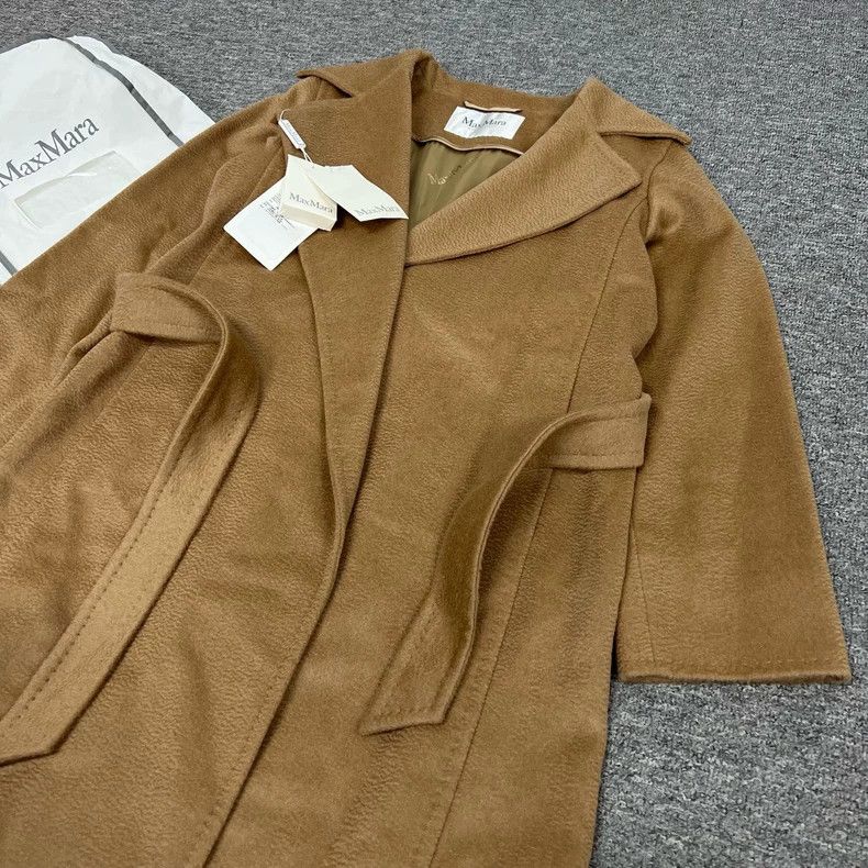 Max Mara MaxMara Camel Color Long Coat Size M / US 6-8 / IT 42-44 - 3 Thumbnail