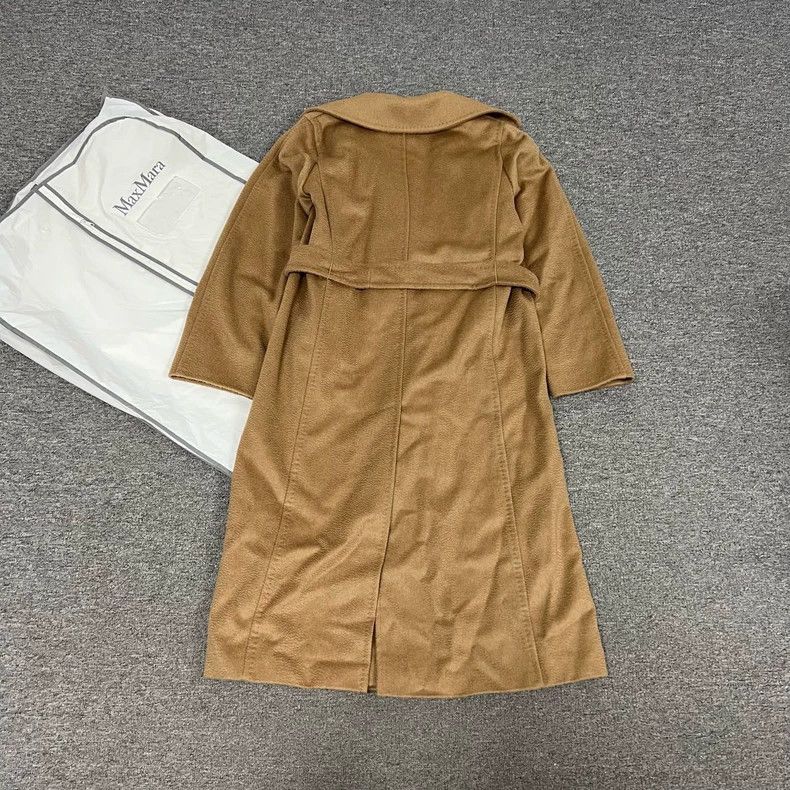 Max Mara MaxMara Camel Color Long Coat Size M / US 6-8 / IT 42-44 - 2 Thumbnail