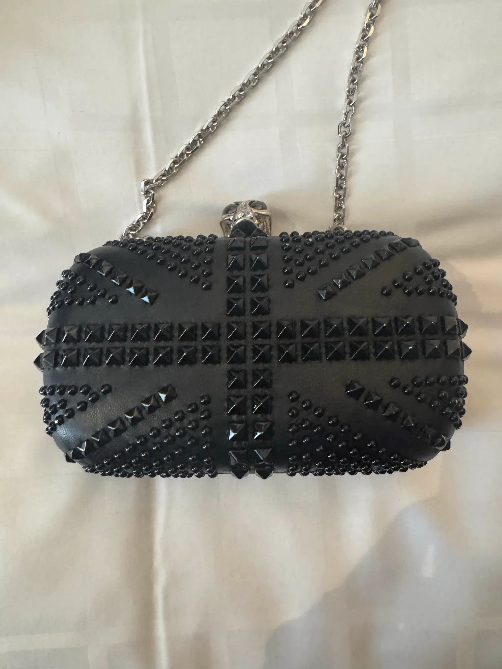 Alexander McQueen Alexander McQueen Skull clucth Clutch. bag Size ONE SIZE - 2 Thumbnail