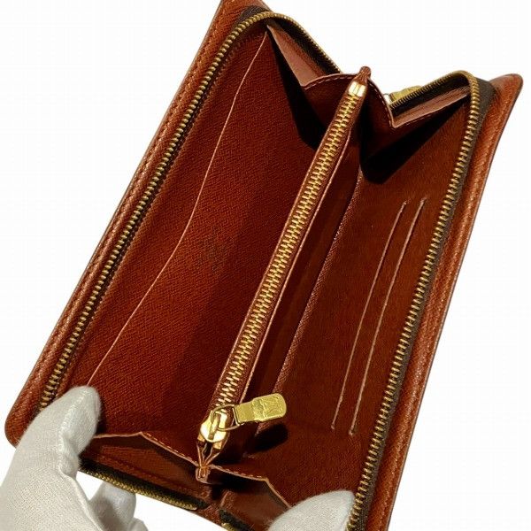 Louis Vuitton Louis Vuitton Louis Vuitton Portemonnaie Zip Monogram Long Wallet Canvas Long Wallet M61727 DUTY FREE for USA Size ONE SIZE - 3 Thumbnail