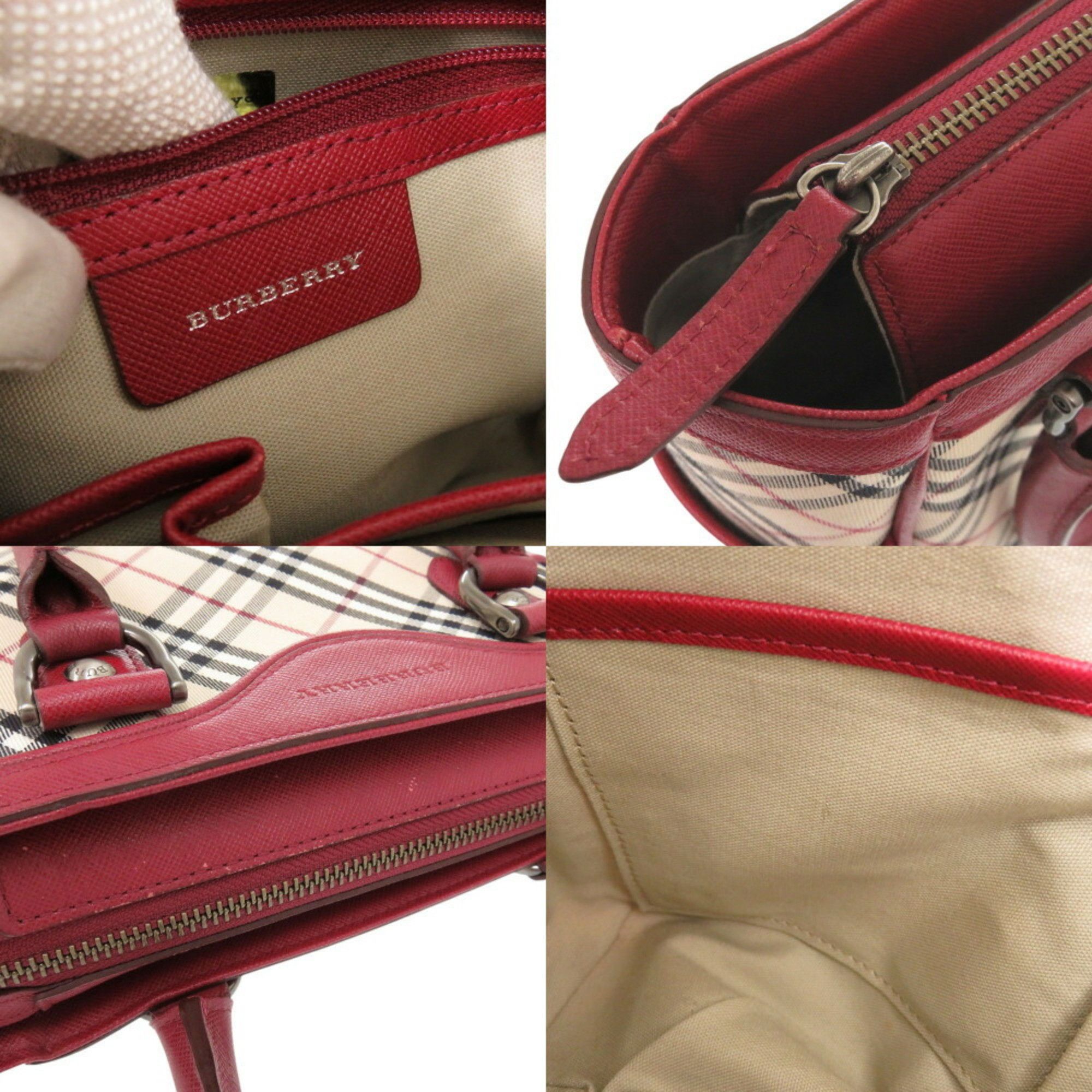 Burberry Burberry Nova Check handbag Size ONE SIZE - 6 Thumbnail