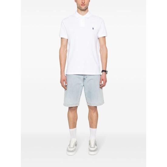 Ralph Lauren RALPH LAUREN Men Polo Shirts 710548797001 WHITE Size US XXL / EU 58 / 5 - 5 Thumbnail