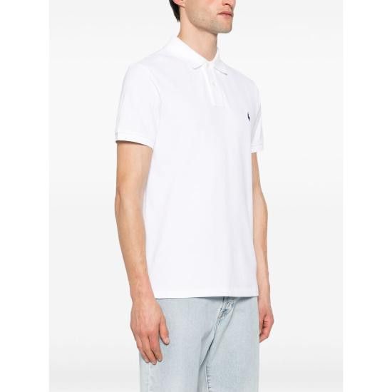Ralph Lauren RALPH LAUREN Men Polo Shirts 710548797001 WHITE Size US XXL / EU 58 / 5 - 3 Thumbnail